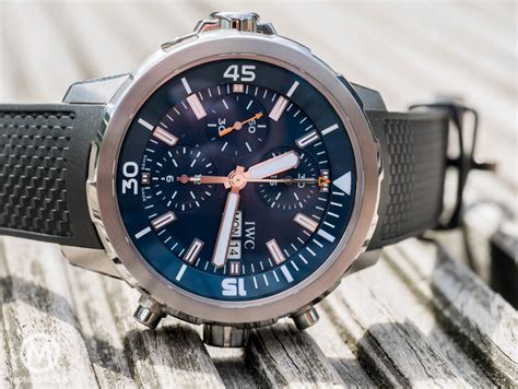 iwc jacques cousteau review|jacques cousteau dive watch.